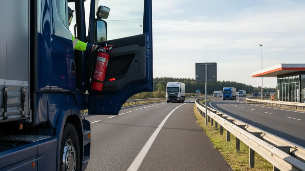 Extincteur Poids Lourds : Réglementation Obligatoire