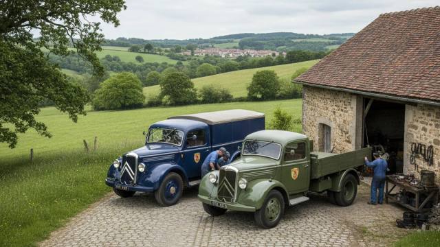 Les Camions Citroën : T45, T23