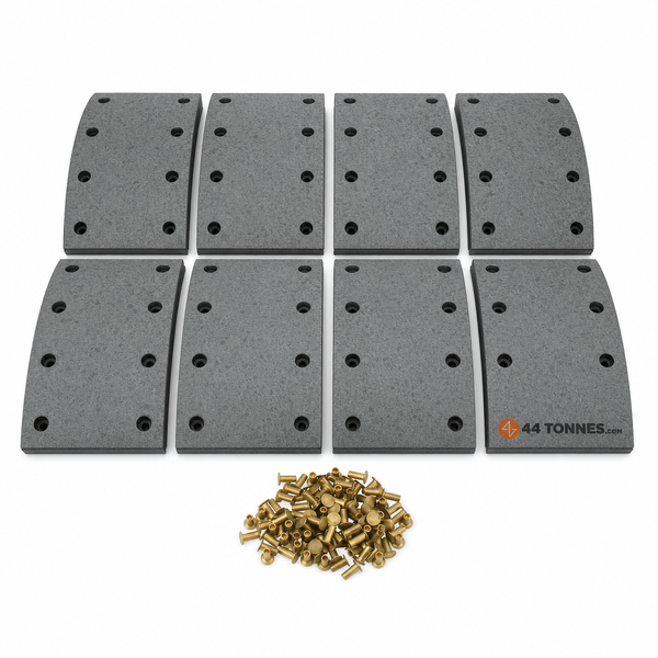 Kit de garnitures de frein à tambour essieu avant pour VOLVO - 0003095164 270515 270515S
