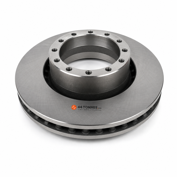 Disque de frein essieu avant pour IVECO - 01907631 01908614 01908729