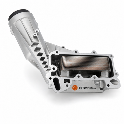 Carter de radiateur d'huile pour MERCEDES-BENZ - 4571802210 4571803110 A4571802210 — réf. 44T-AKV43J, pièce détachée poids lourd