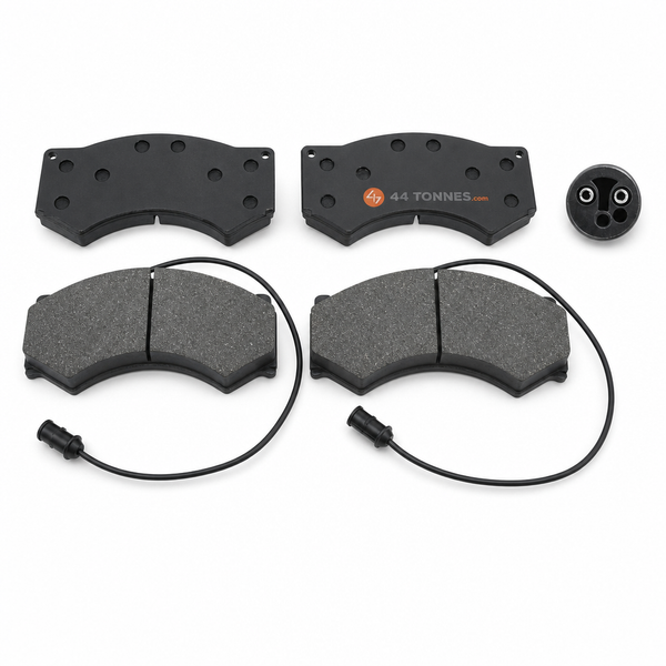 Kit de garnitures de disque de frein essieu avant pour DAF, IVECO - BBU8177 BBU8178