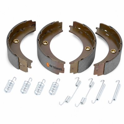 Kit de mâchoires de frein essieu arrière gauche pour MERCEDES-BENZ, Vw - 0024205920 9044200220 9044200320 — réf. 44T-D7RSFG, pièce détachée poids lourd