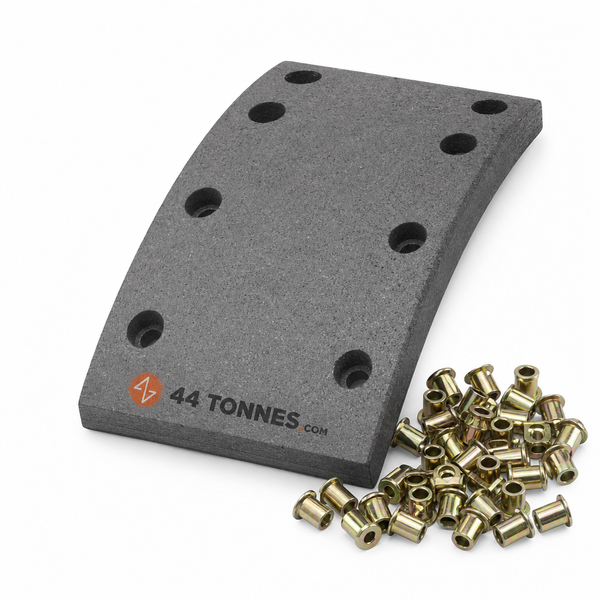 Kit de garnitures de frein à tambour essieu arrière pour MAN - 81502216037S2 81502216039 81502216055S2