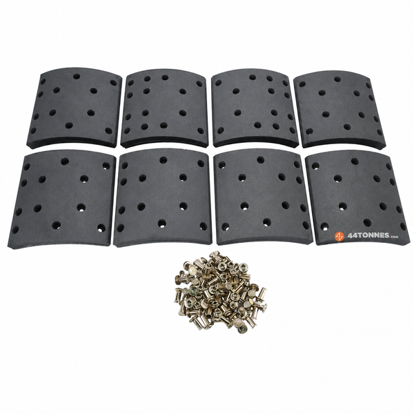 Kit de garnitures de frein à tambour pour IVECO - 0000002992005 0000002992007 02991760