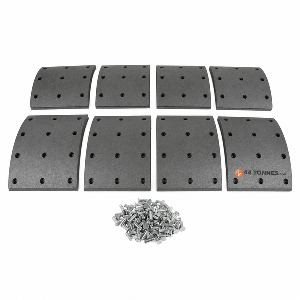 Kit de garnitures de frein à tambour essieu arrière pour VOLVO - 0003092694 0003097168 1504661