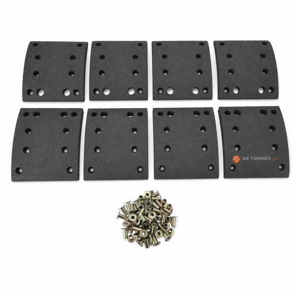 Kit de garnitures de frein à tambour essieu arrière - MERCEDES-BENZ 6174231730 6174231911 6174234711