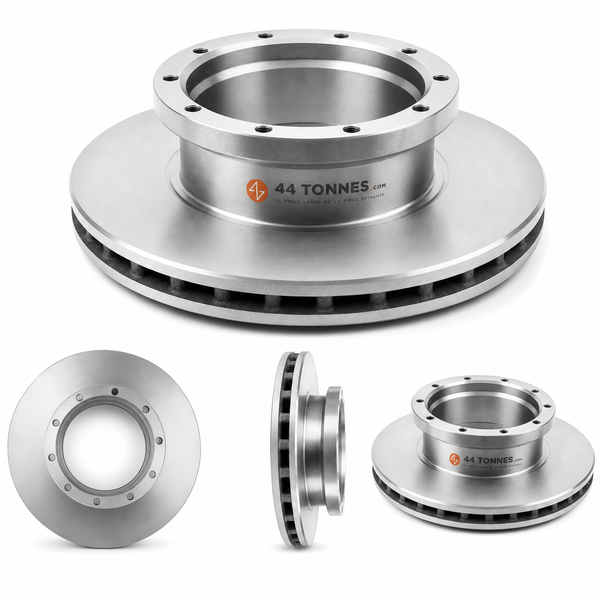 Disque de frein essieu arrière pour MERCEDES-BENZ, Hendrickson, Kögel - 0001134600 0004232412 6864230512