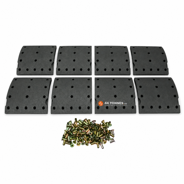 Kit de garnitures de frein à tambour essieu arrière pour VOLVO - MERCEDES-BENZ 5001868089