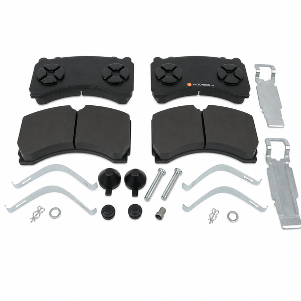 Kit de garnitures de disque de frein essieu arrière pour MERCEDES-BENZ - 0014231210 0064201520 0064205320