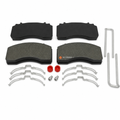 Kit de garnitures de disque de frein essieu arrière pour MAN, NEOPLAN - 06403229242 06403229302 06403229332
